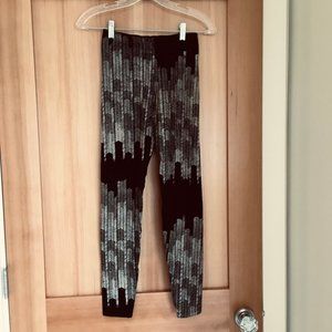Simka Sol Leggings artist designed, hand printed S